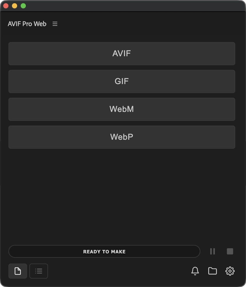AVIF Pro Web Single Mode for quick After Effects exports